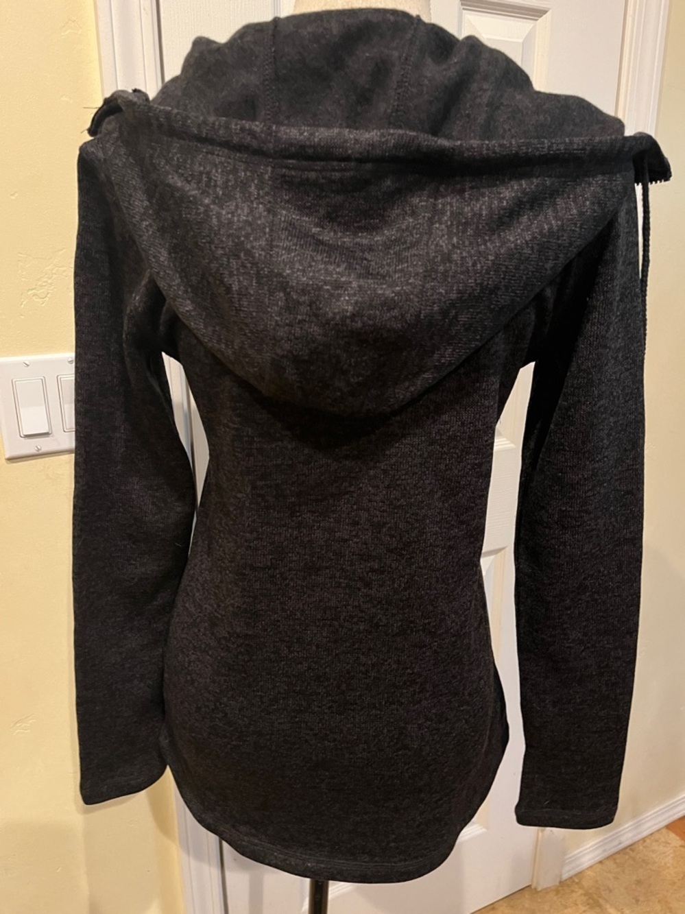 Roxy Charcoal Sweater Hoodie - Picture 5 of 6